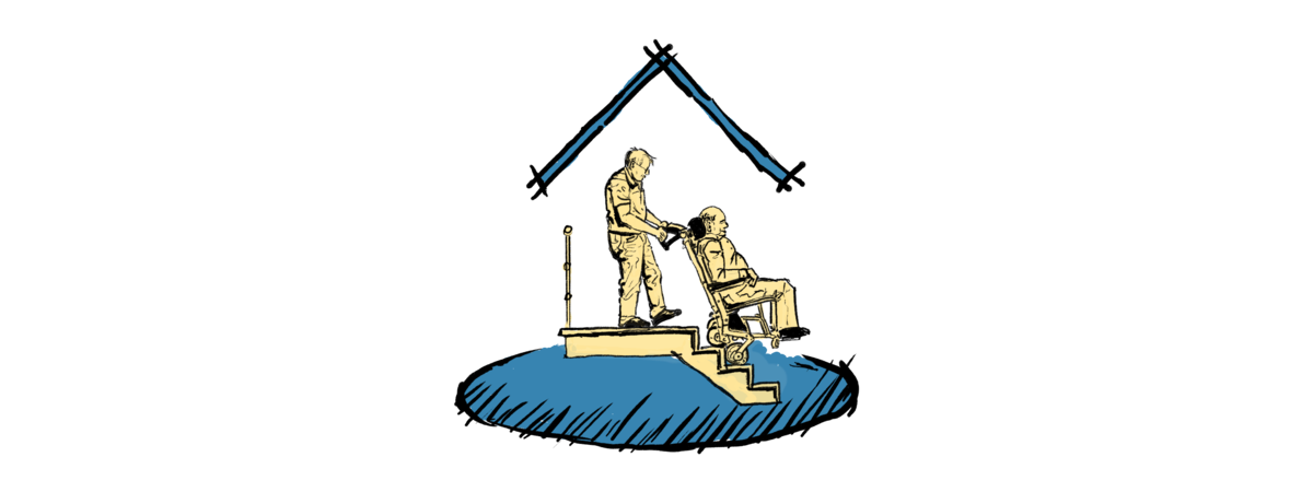 Treppensteighilfe mit Scalamobil